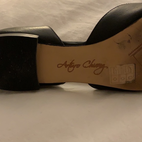 Leather black dress flats size 6.5 - Picture 4 of 4